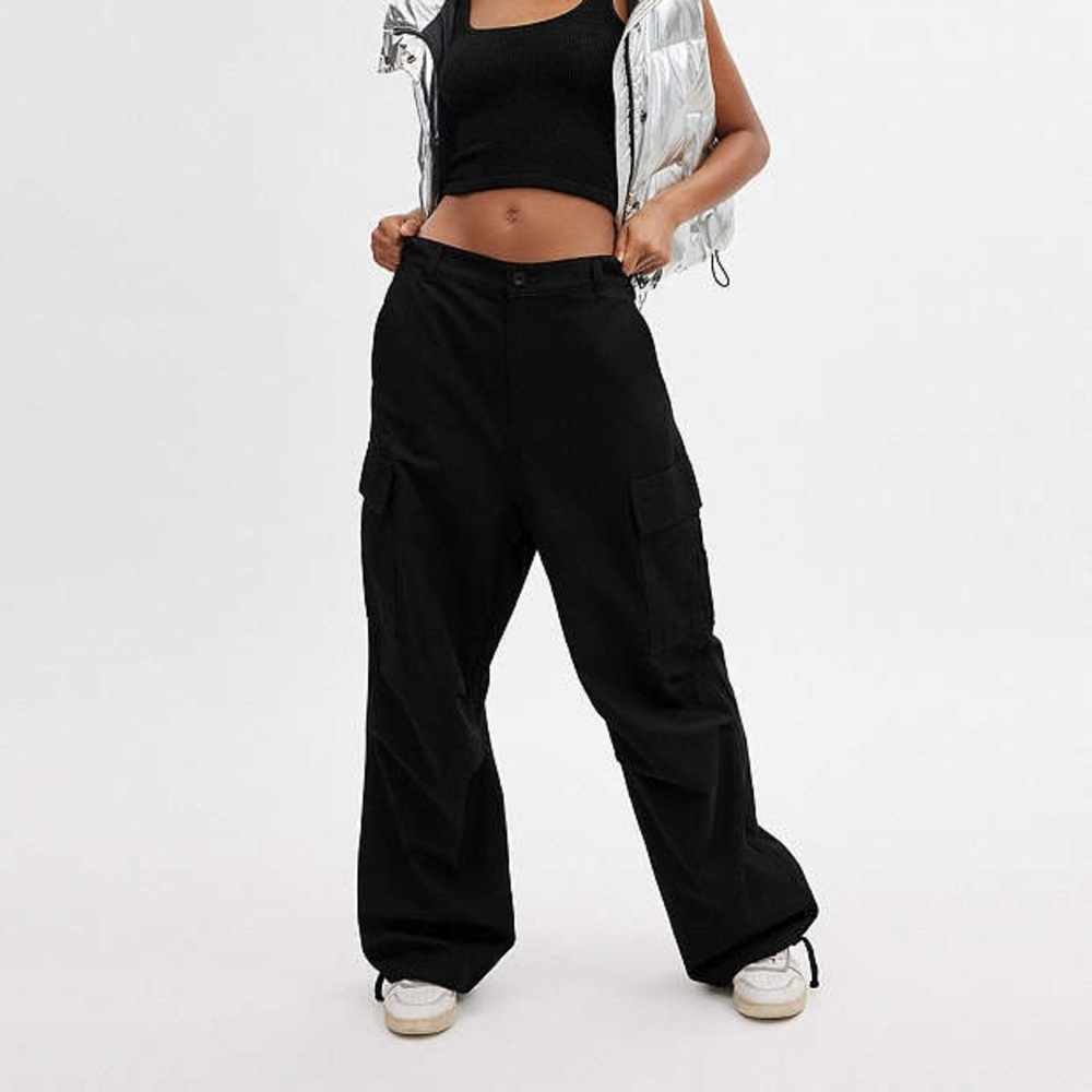 Coach Black Cargo Pants